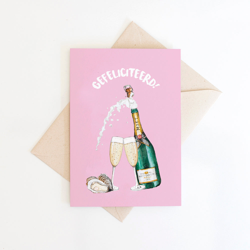 Dubbele kaart Champagne