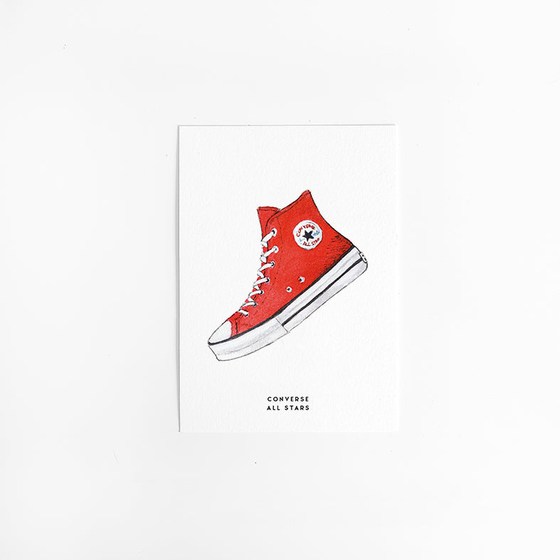 Kaart Converse All stars