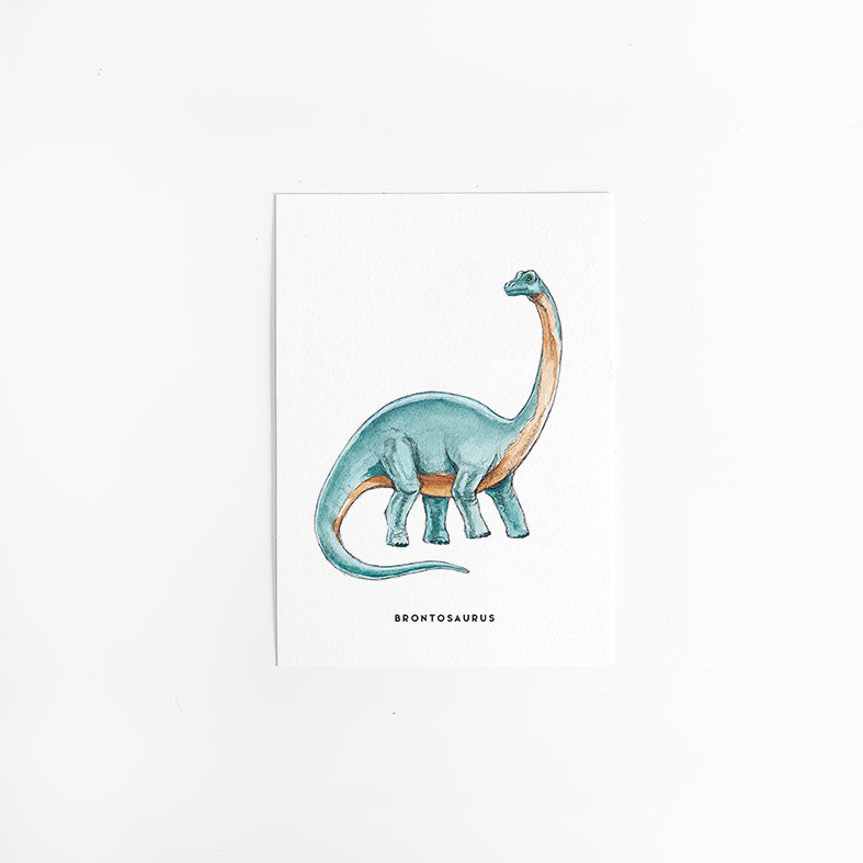 Kaart Dino Brontosaurus