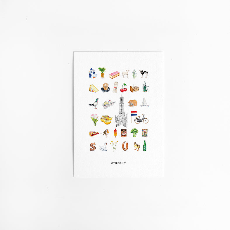 Kaart Holland Utrecht