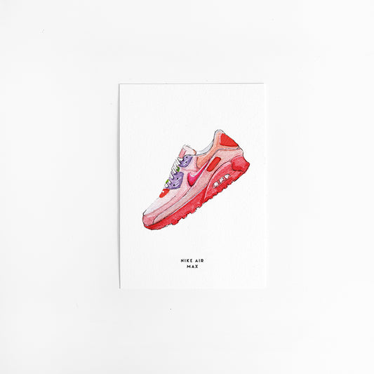 Kaart Nike air max roze