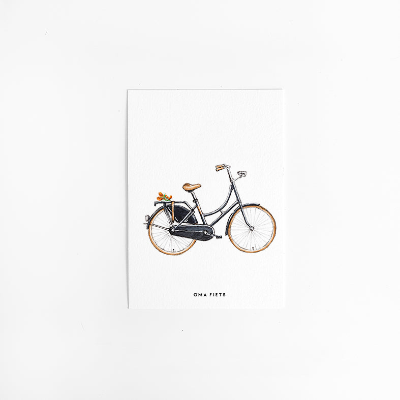 Kaart NL Oma fiets