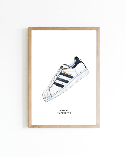 Poster Adidas Superstar 15x20cm