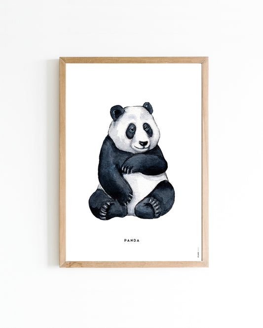 Poster Baby Panda A4