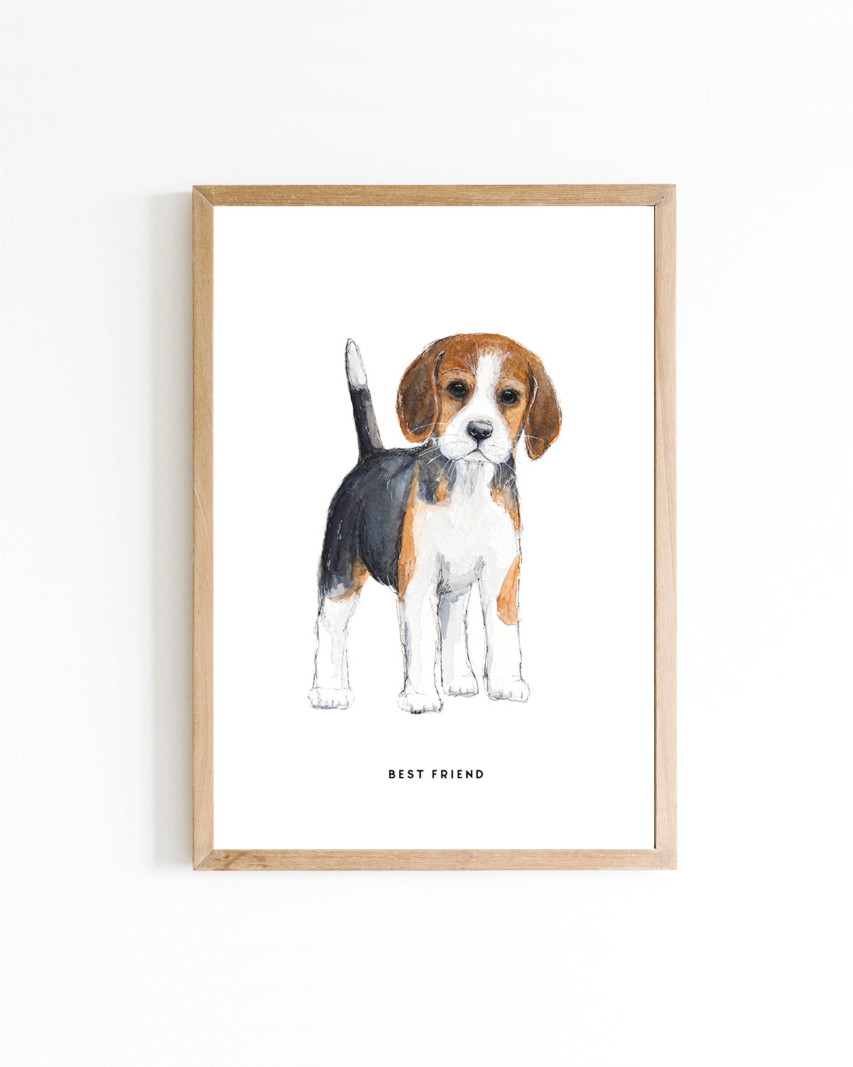 Poster Beagle 15x20cm
