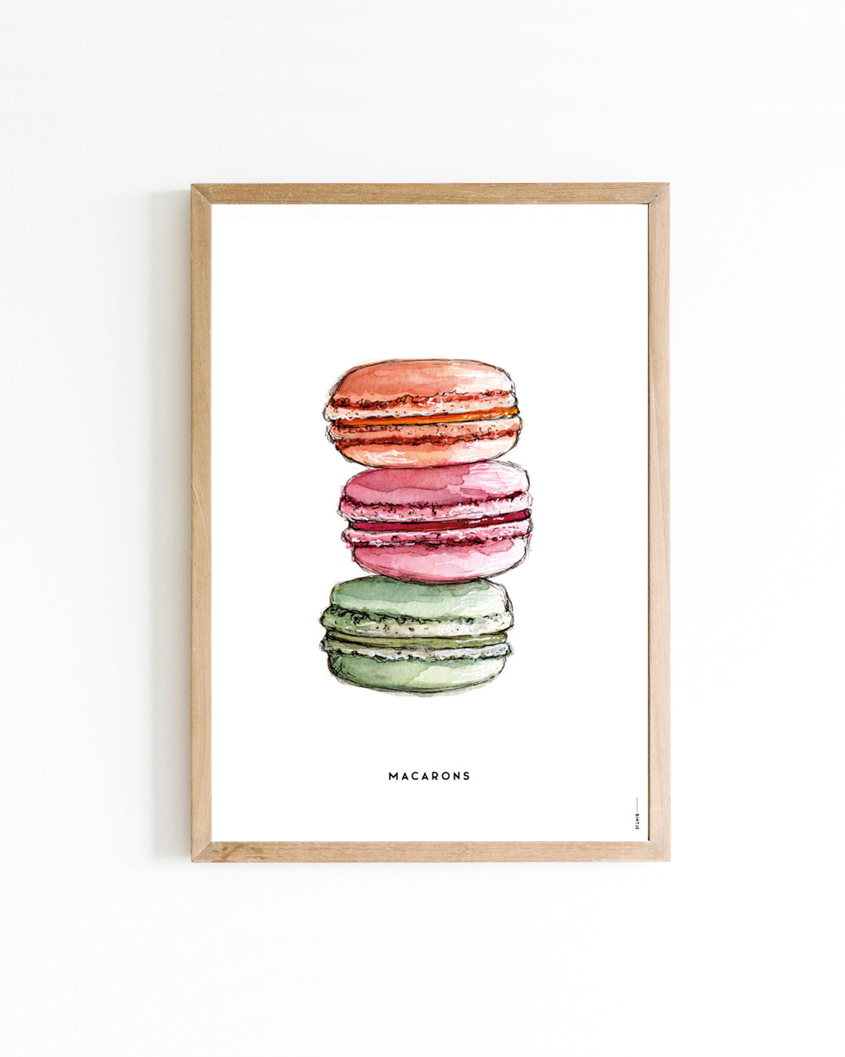 Poster Macarons