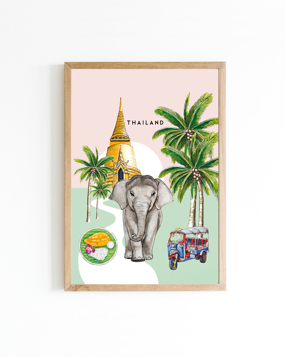 Poster Land: Thailand 15x20cm