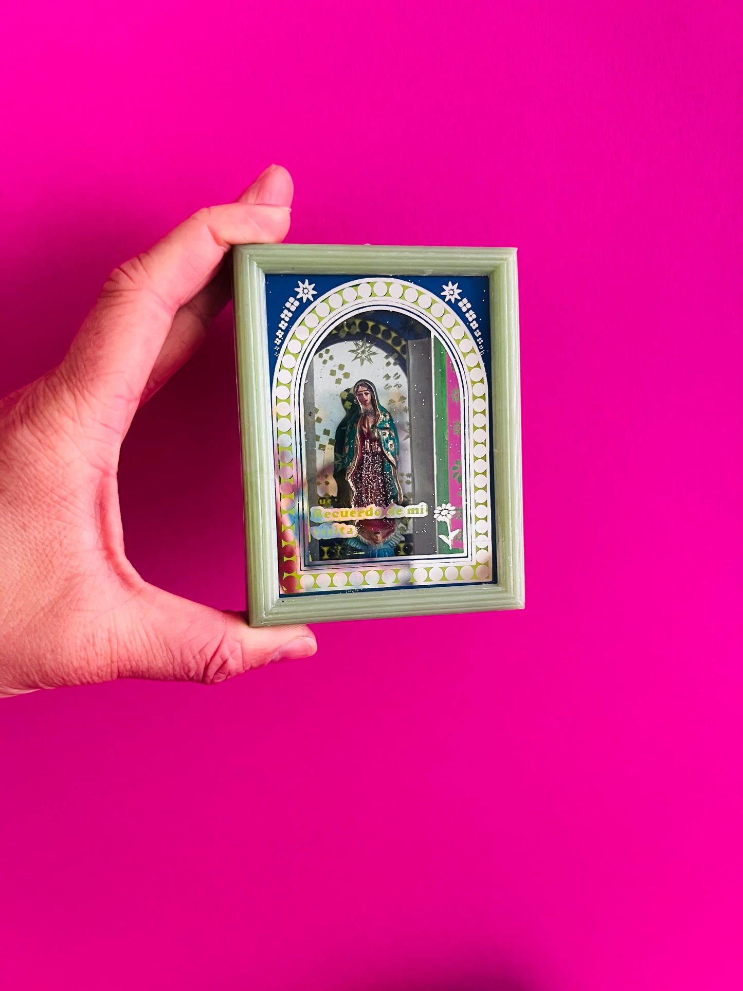 Hysterisch kitsch: Maria 3D lijstje