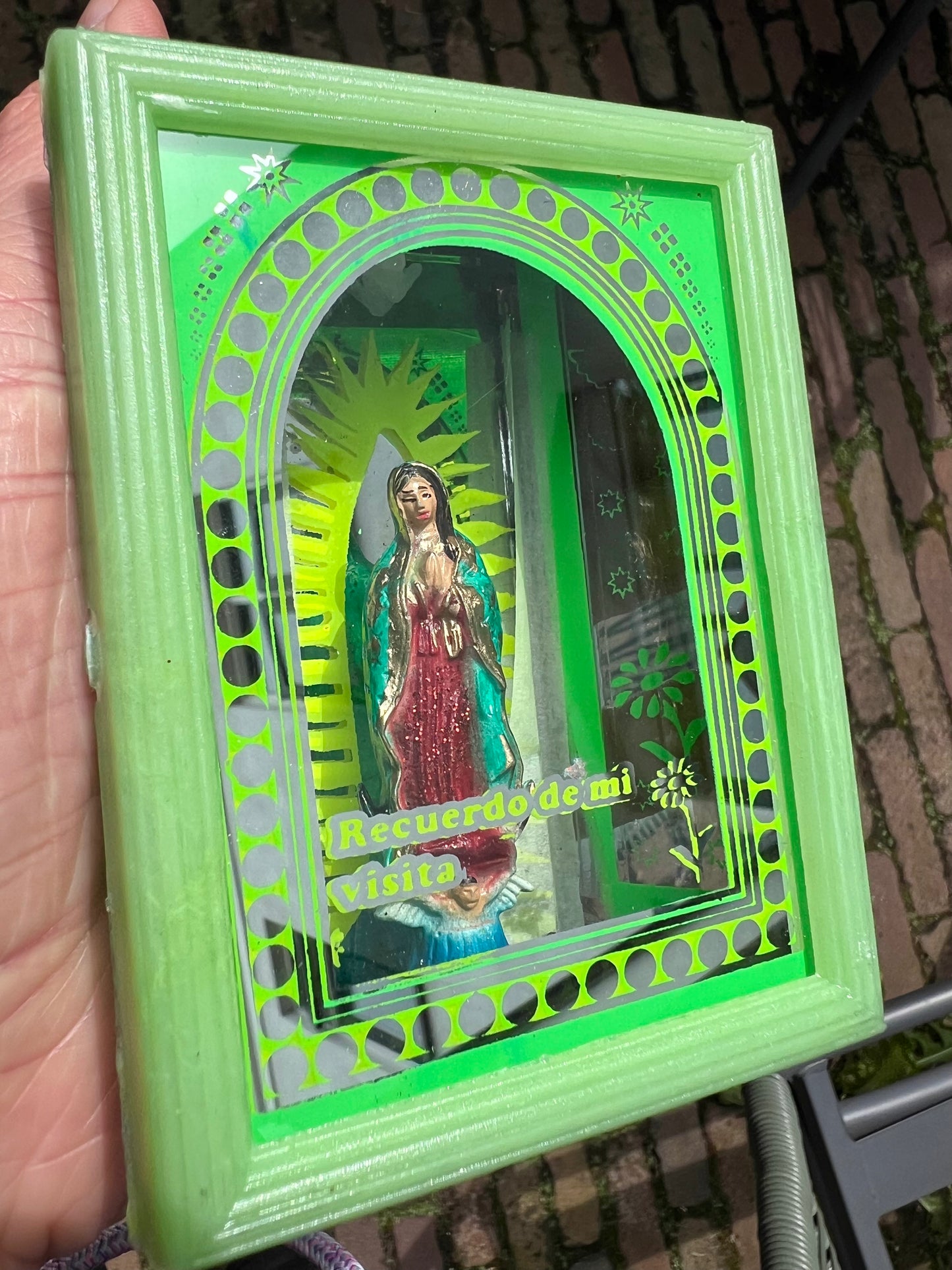 Hysterisch kitsch: Maria 3D lijstje