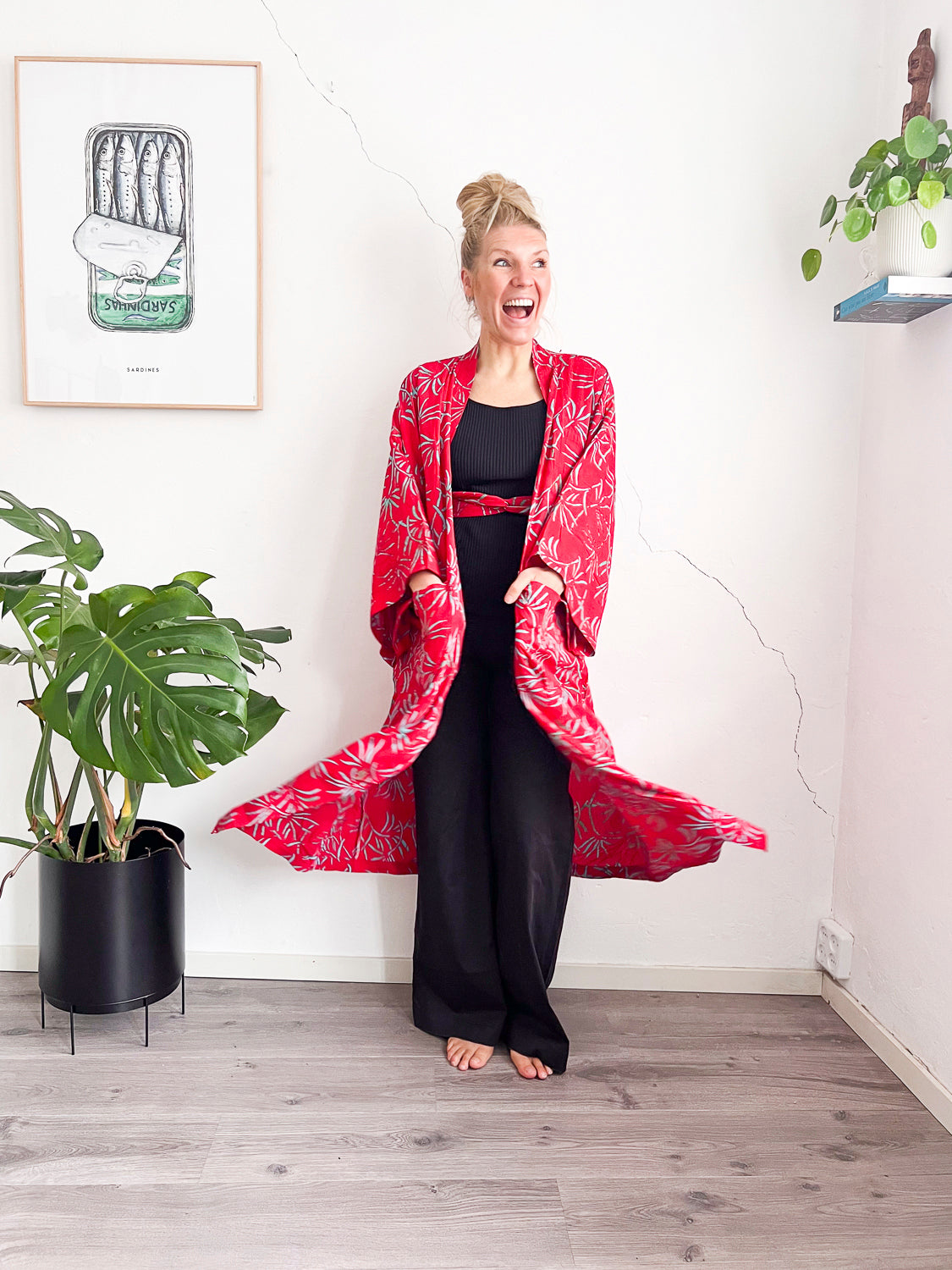 Julia Kimono Rood