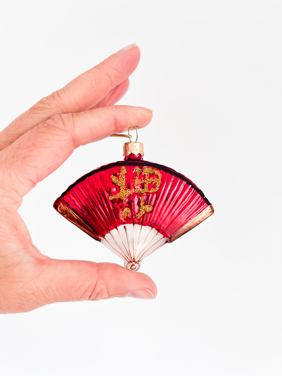 Kerstbal Chinese Waaier