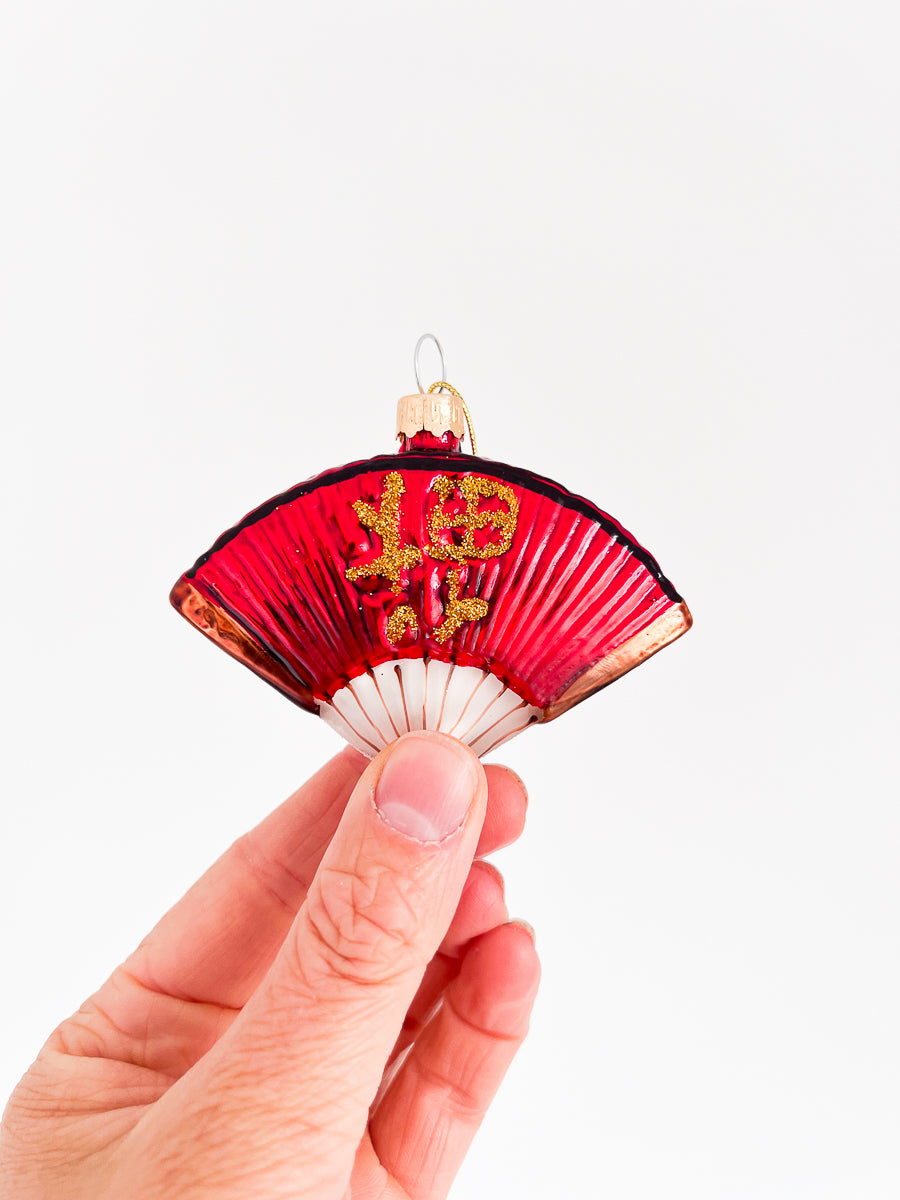 Kerstbal Chinese Waaier