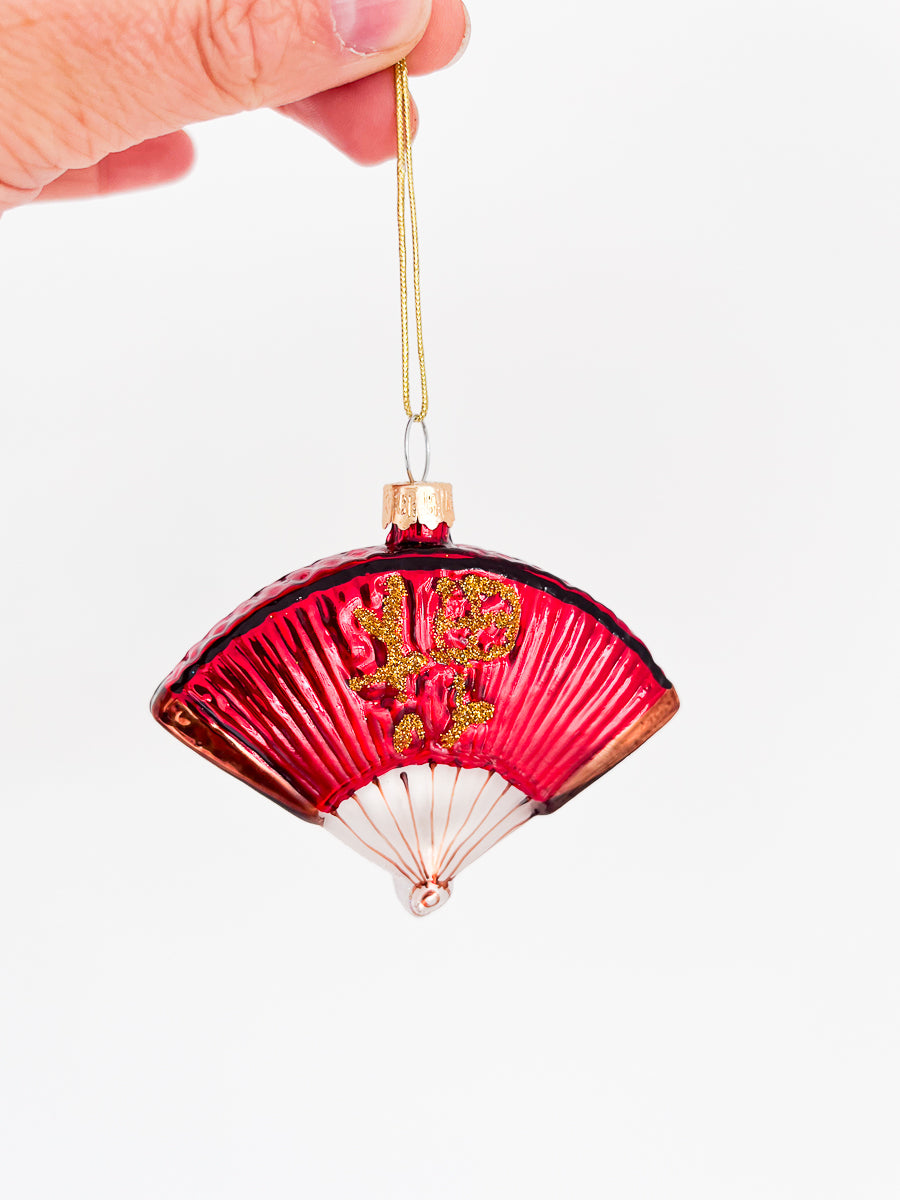 Kerstbal Chinese Waaier