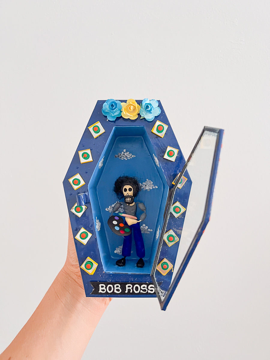 Dias de Los Muertos Bob Ross