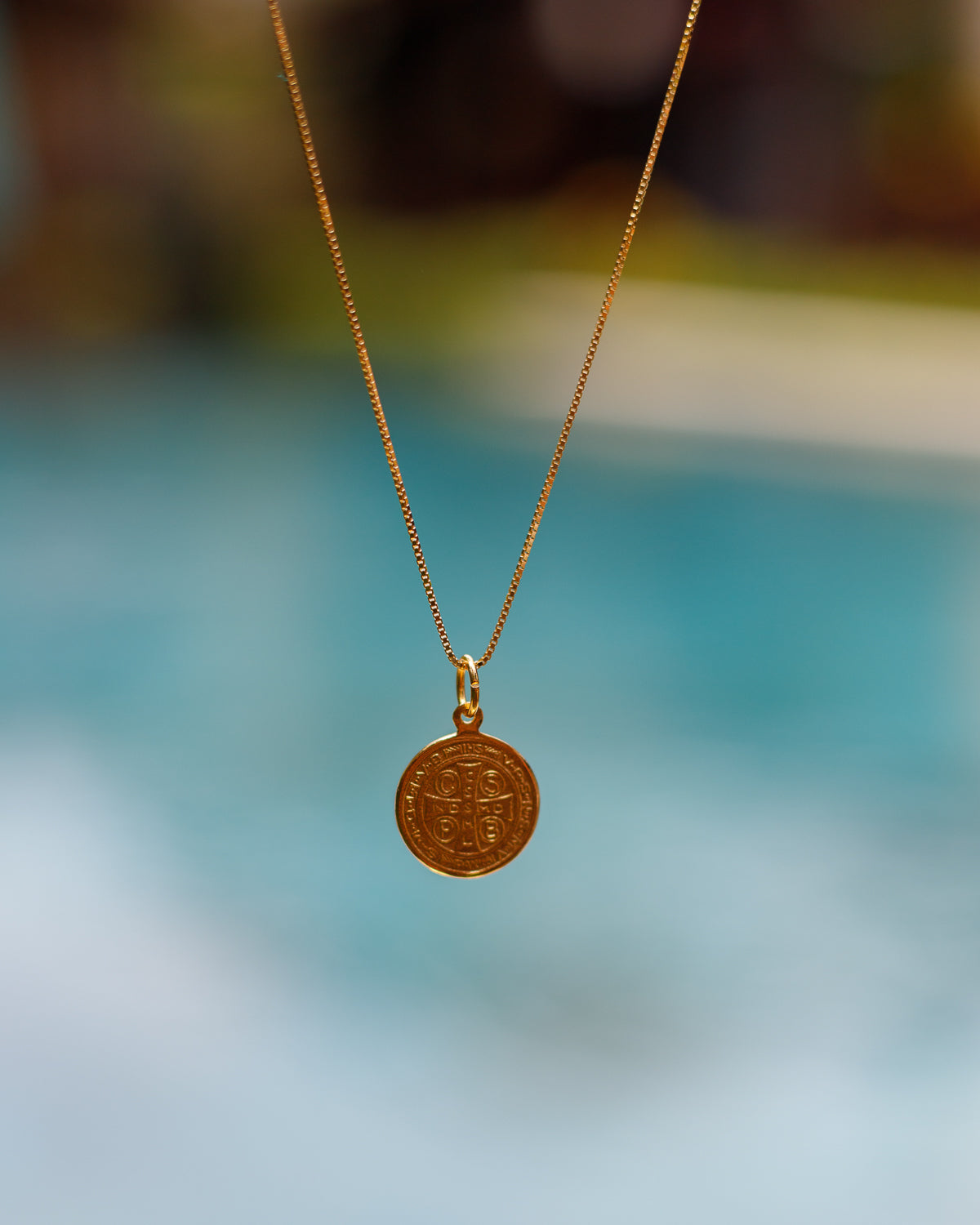 Ketting Lucky Charm voor Zieken: Sint Benedictus