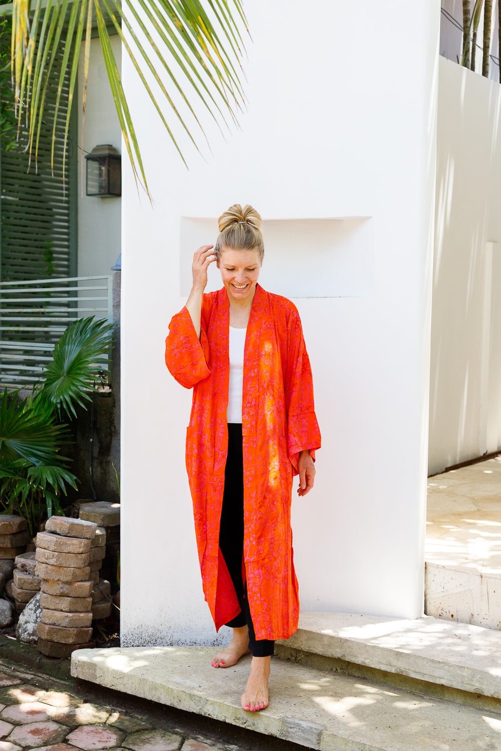 Julia Kimono Roze