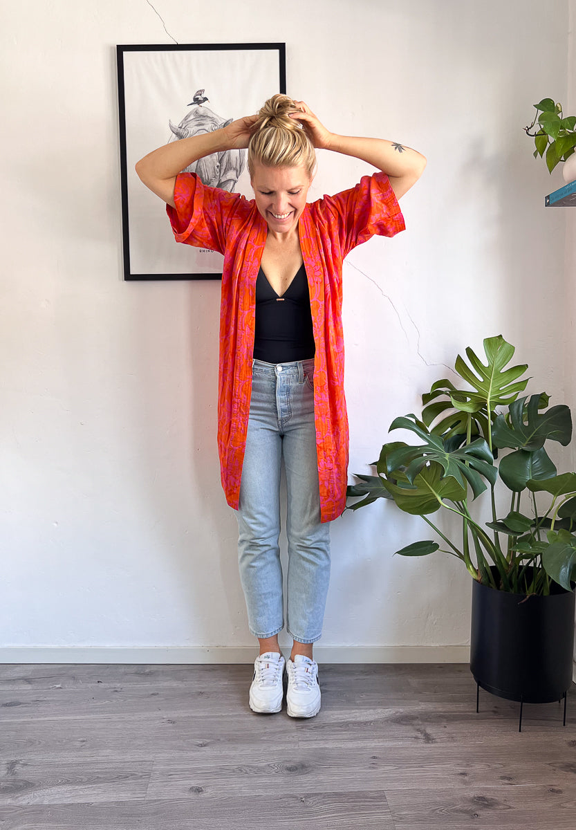 Sophie Kimono Roze