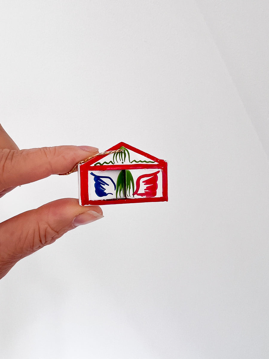 Mini Kerststalletje papier