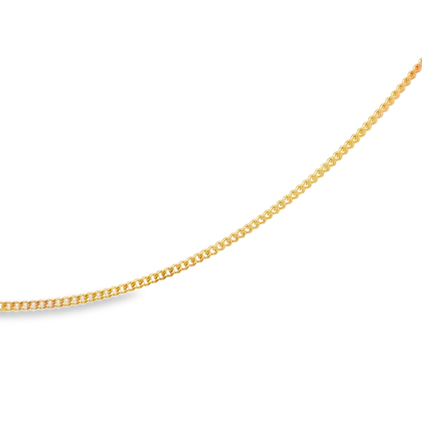 Basic Ketting Goud op Zilver