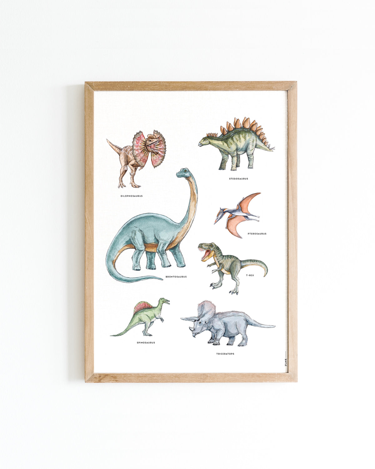Poster Dino's 2. 30x40cm