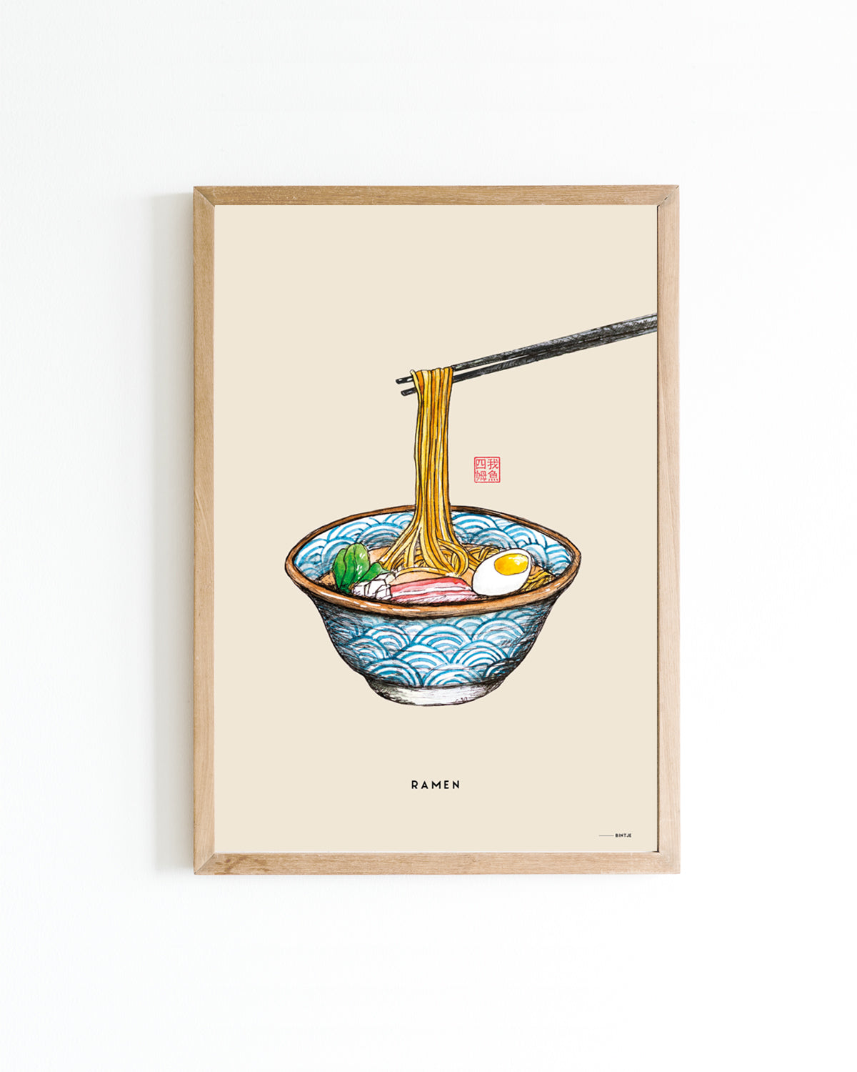 Poster Food Azie Ramen