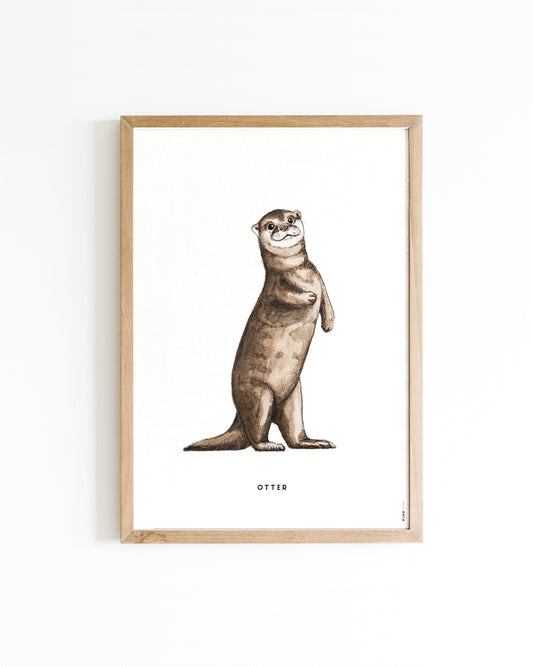 Poster Otter A4
