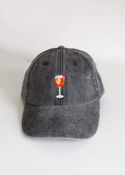 Petje Cocktail aperol zwart
