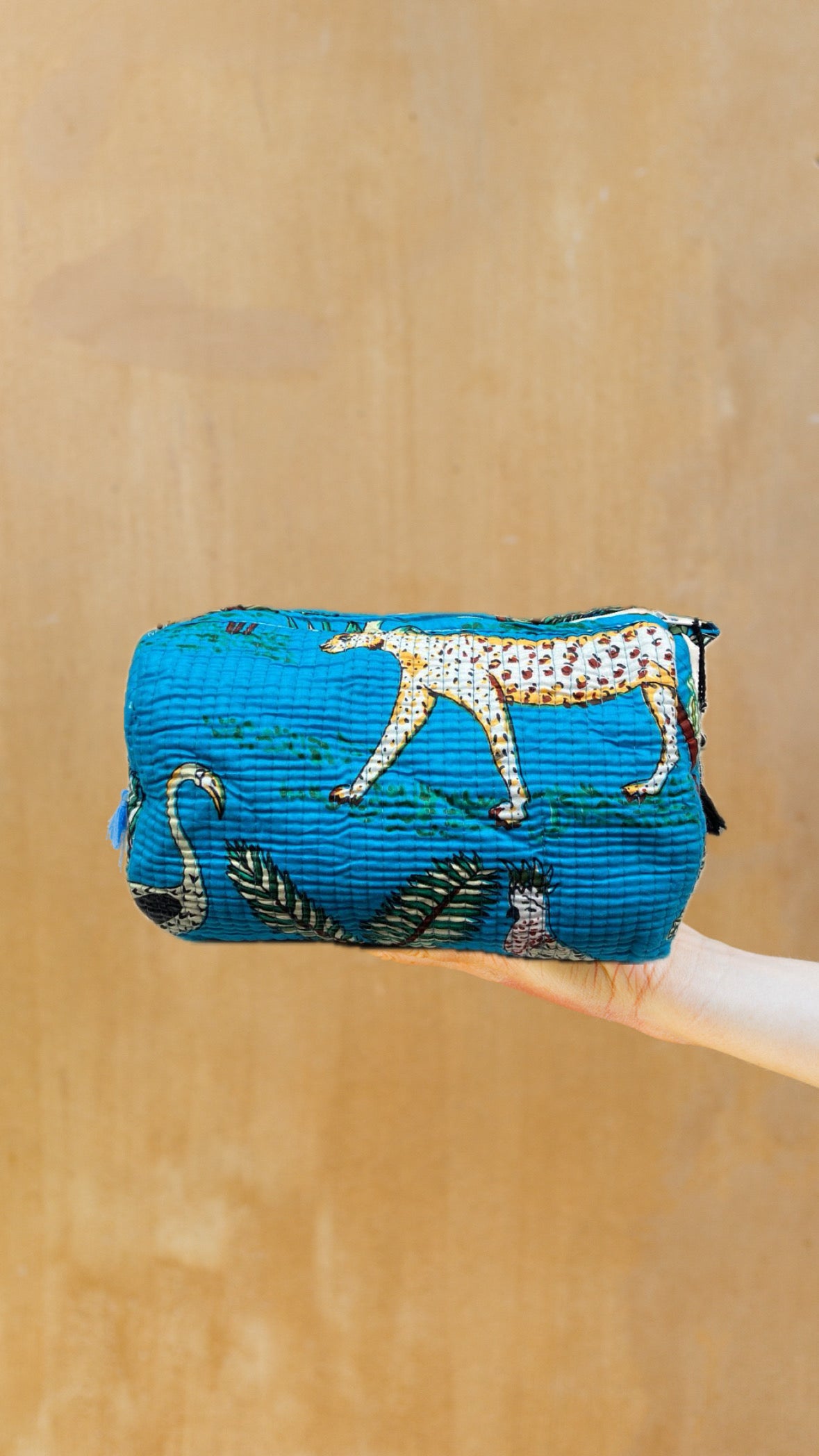 ToiletTas Jungle Blauw