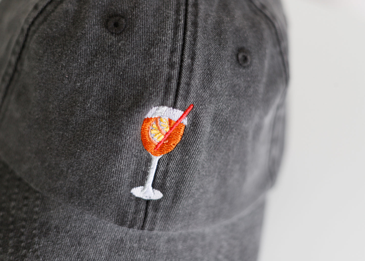 Petje Cocktail aperol zwart