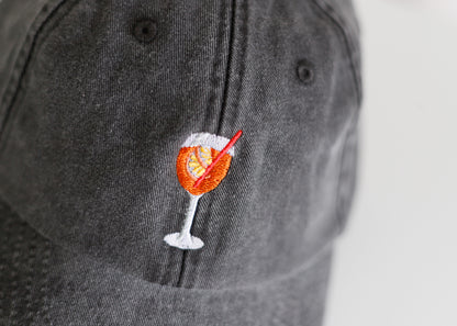 Petje Cocktail aperol zwart