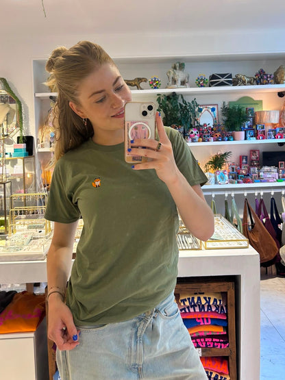 T-Shirt Vos Groen