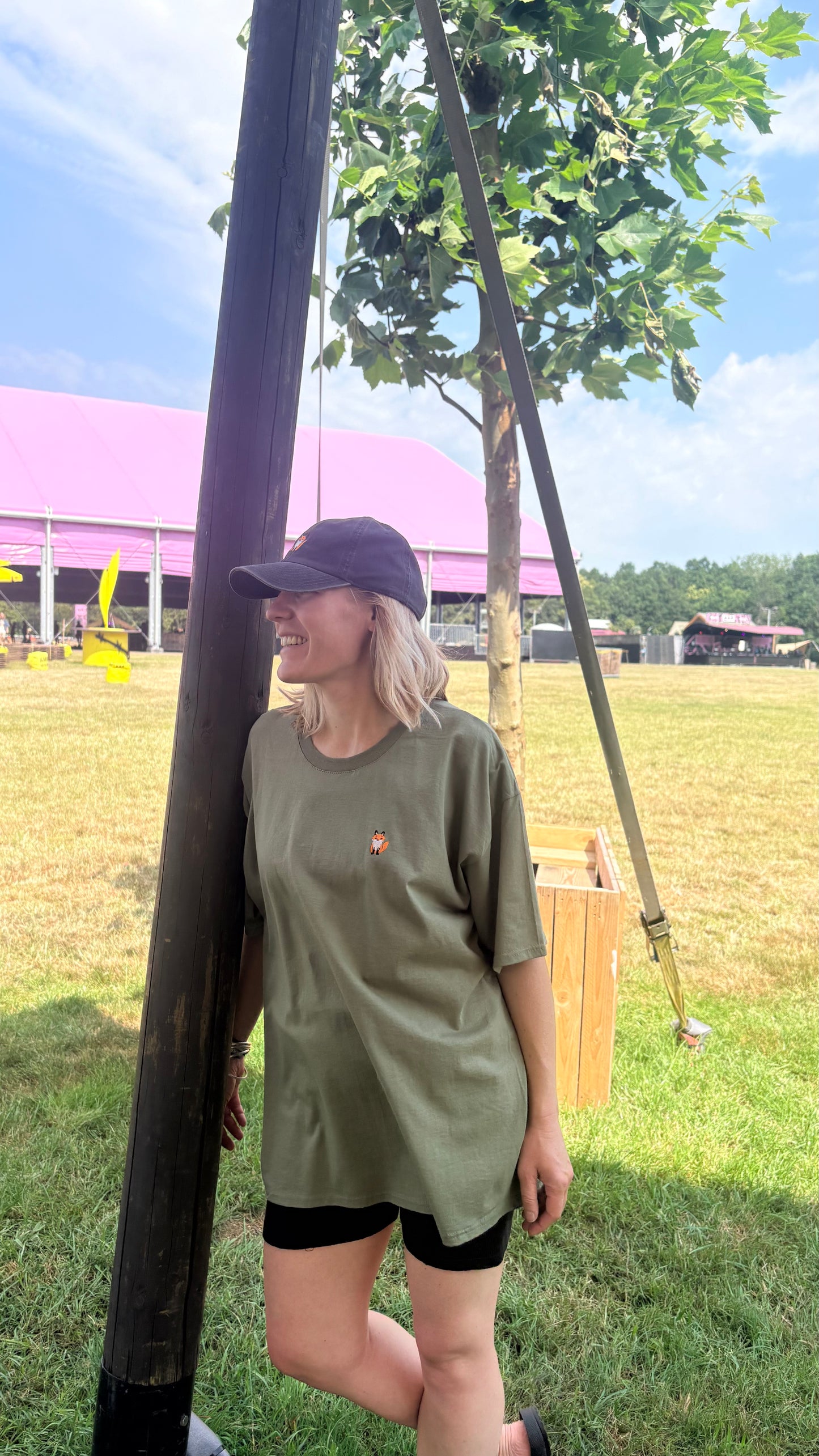 T-Shirt Vos Groen