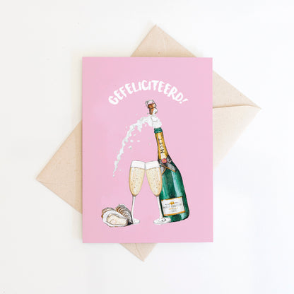 Dubbele kaart Champagne