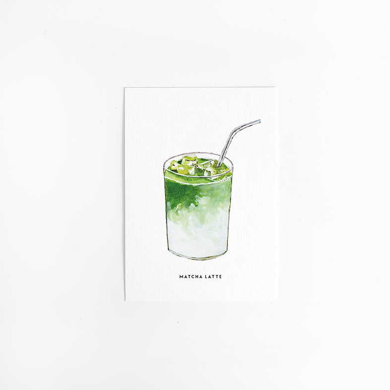 Kaart Matcha Latte