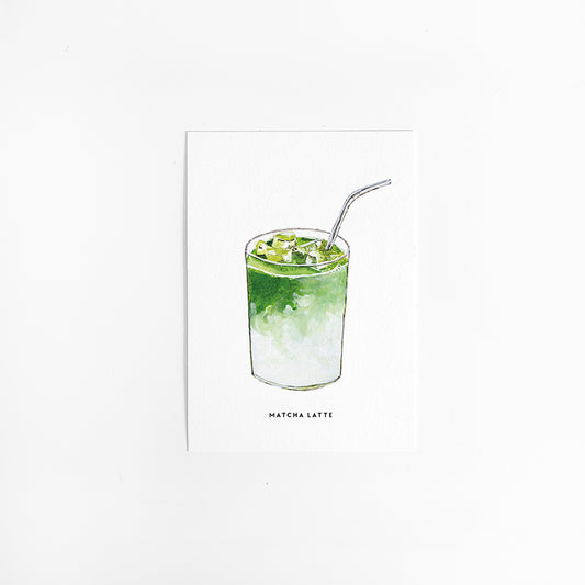 Kaart Matcha Latte