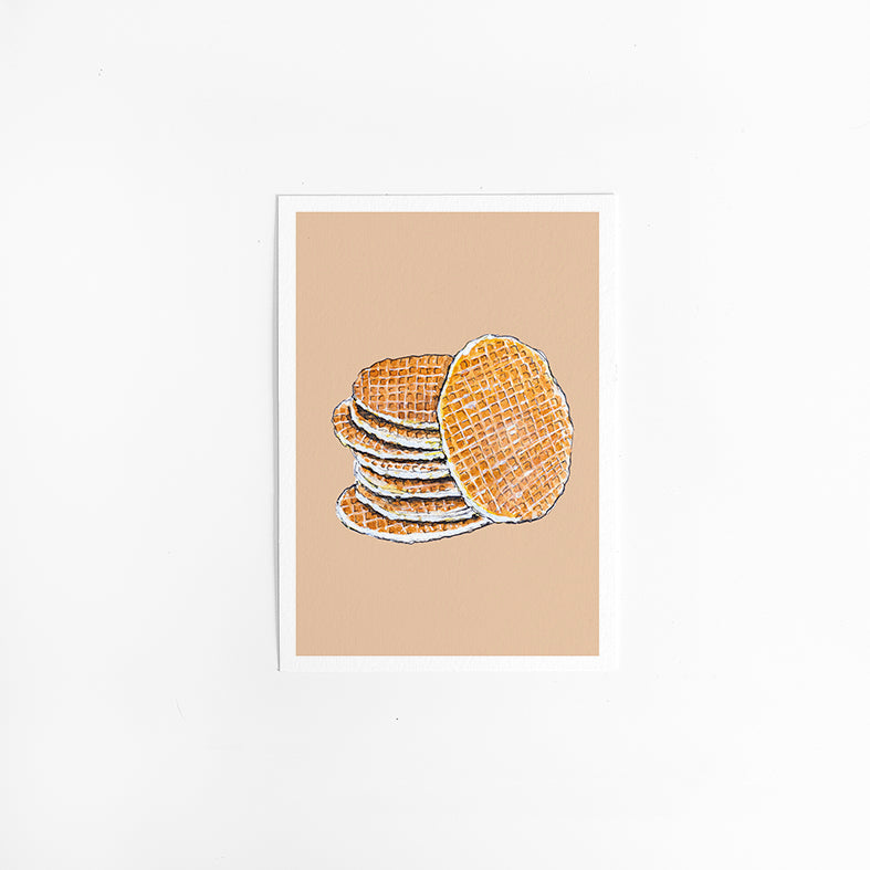 Kaart Stroopwafel