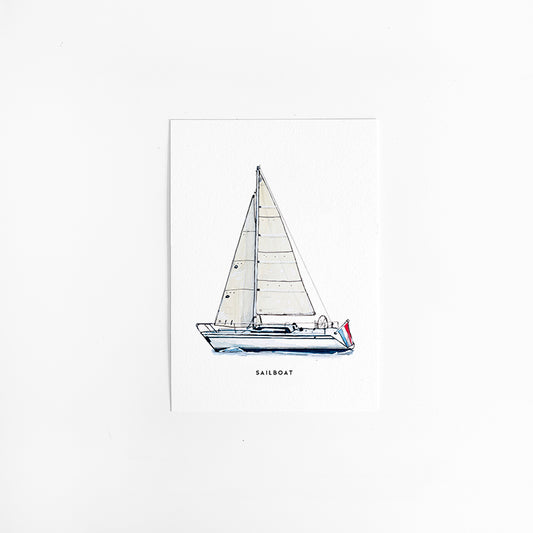 Kaart Zeilboot