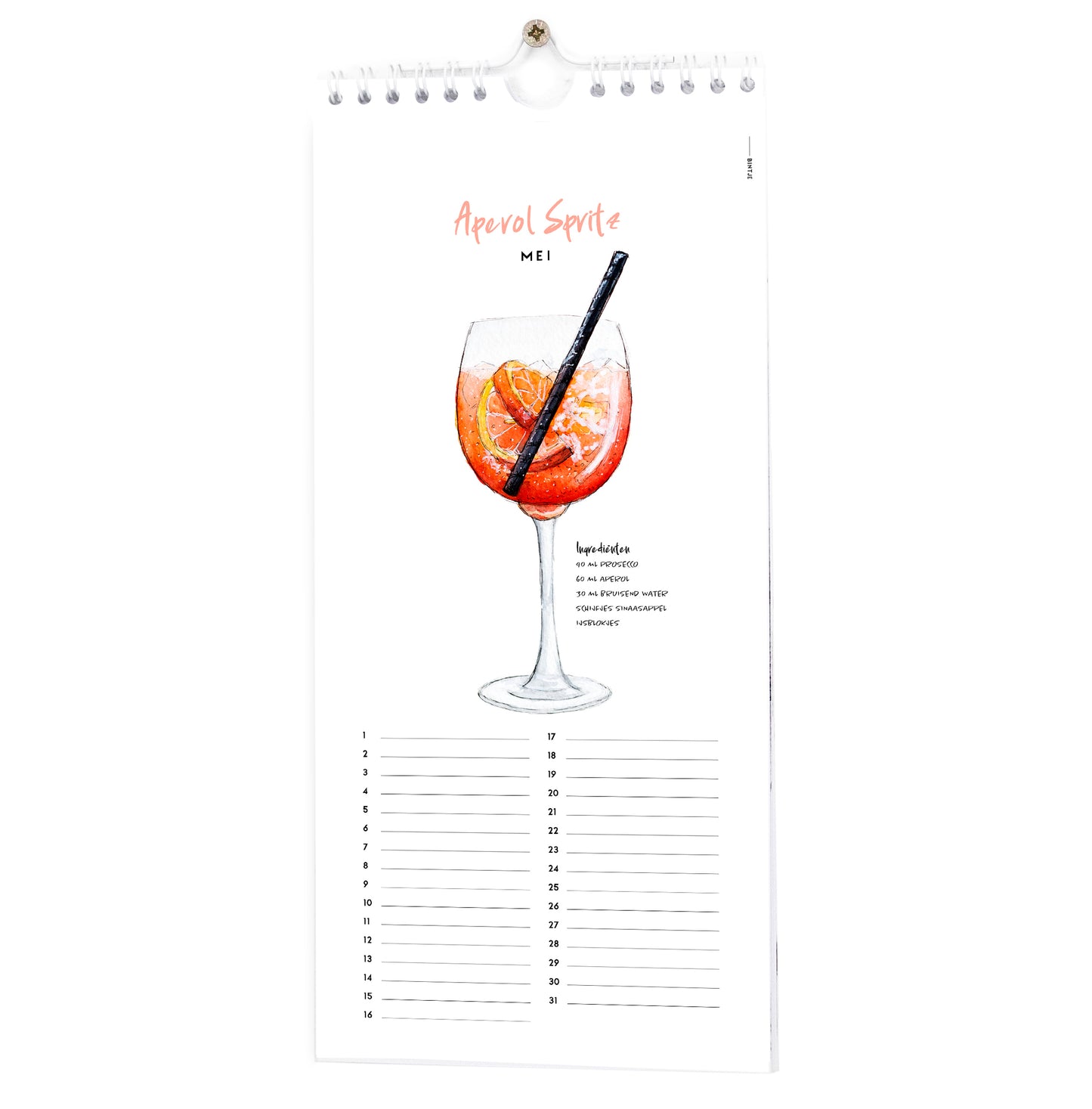 Kalender Cocktails