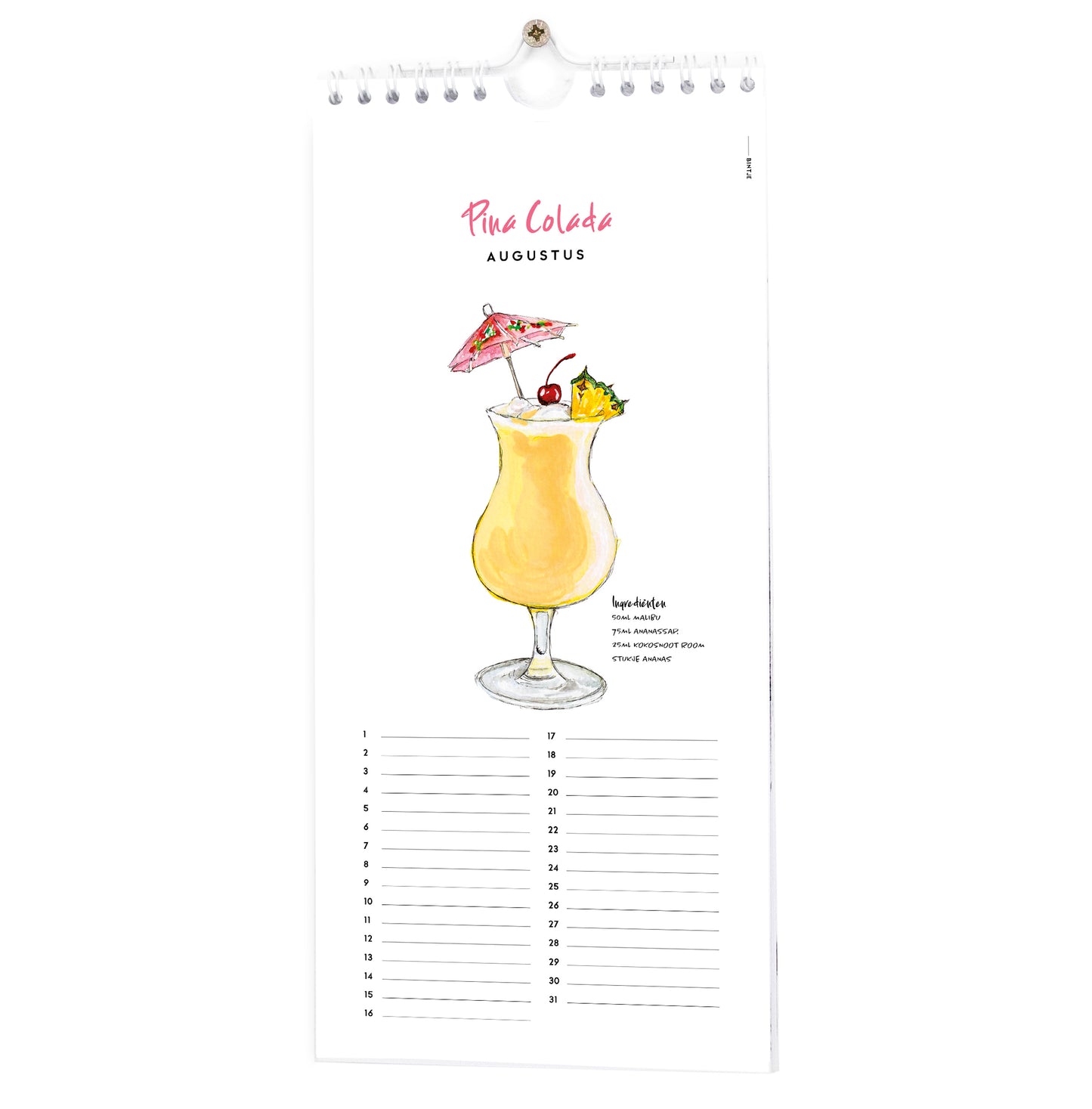 Kalender Cocktails
