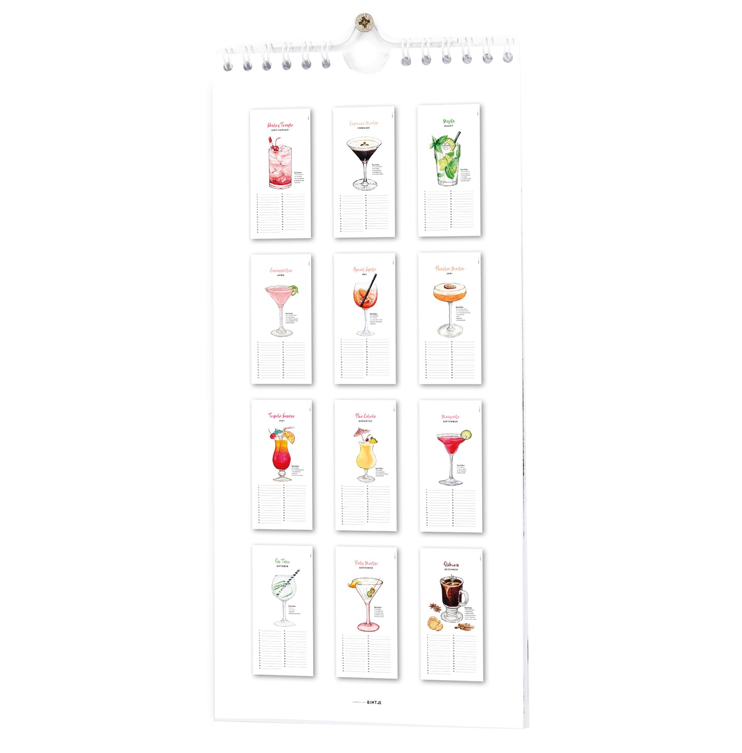 Kalender Cocktails