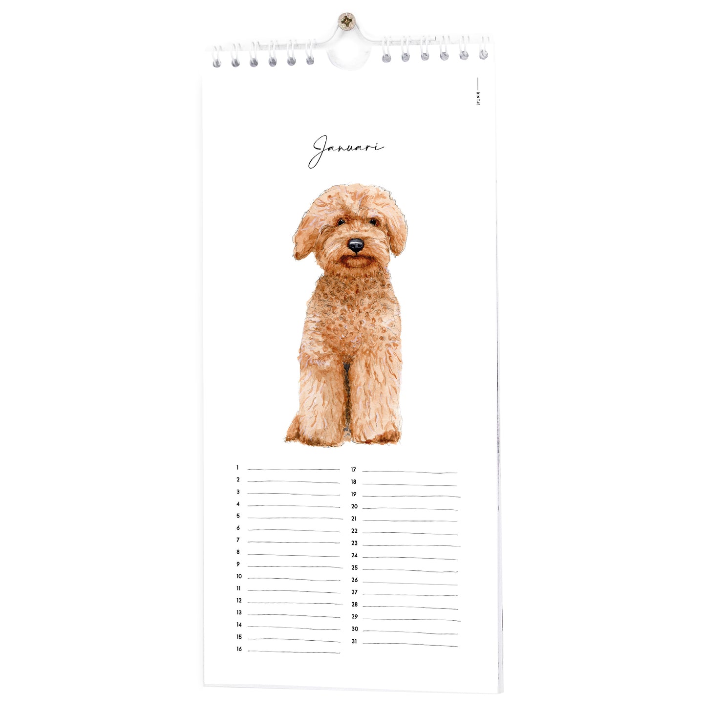 Kalender Huisdieren