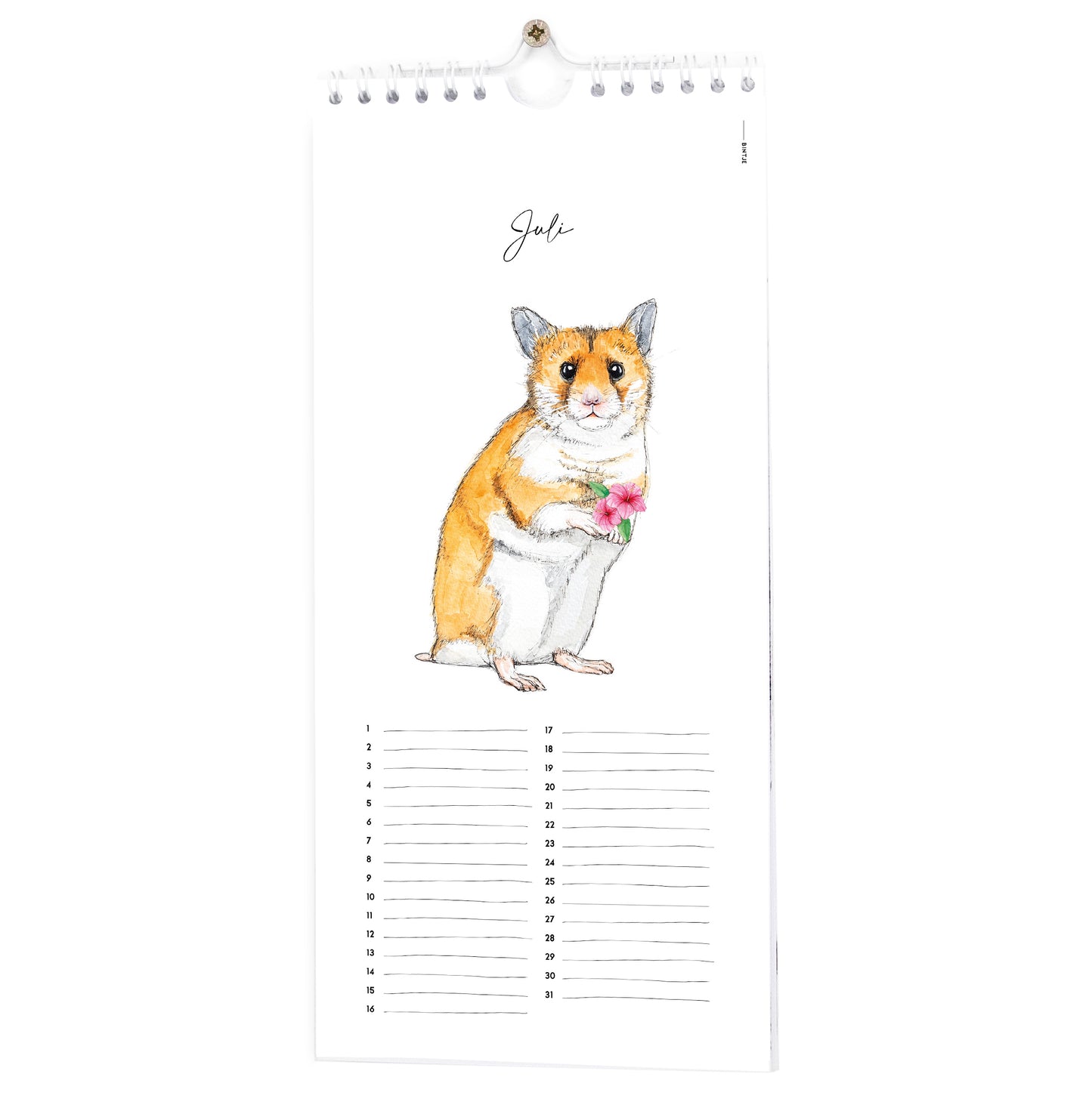 Kalender Huisdieren