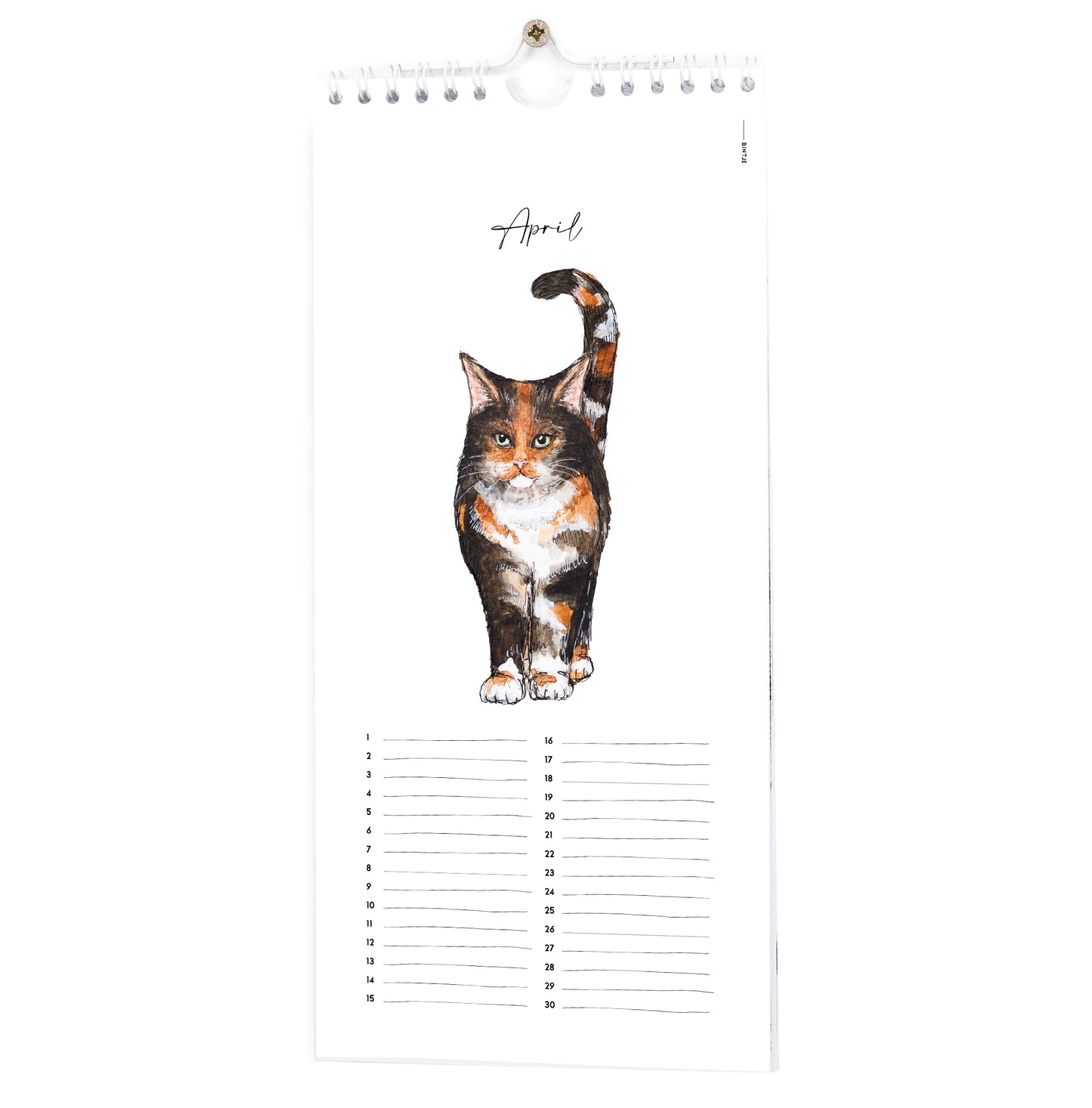 Kalender Huisdieren