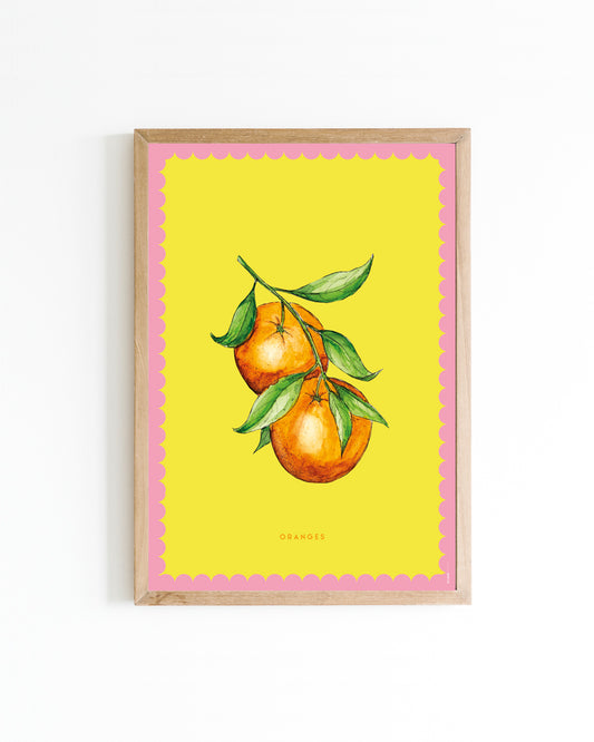 Poster Color Orange