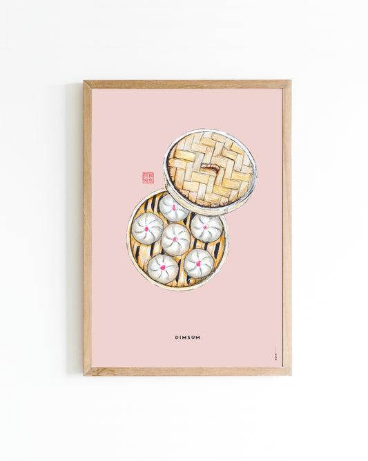 Poster Food Azie dimsum
