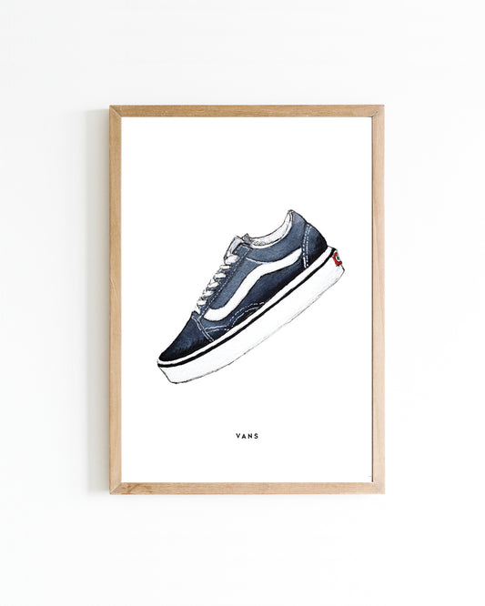 Poster Vans 15x20cm