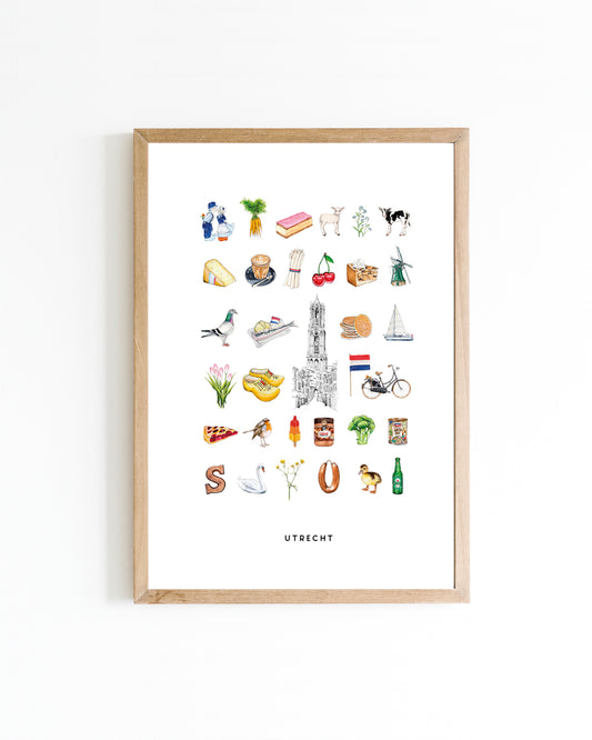 Poster Holland Utrecht