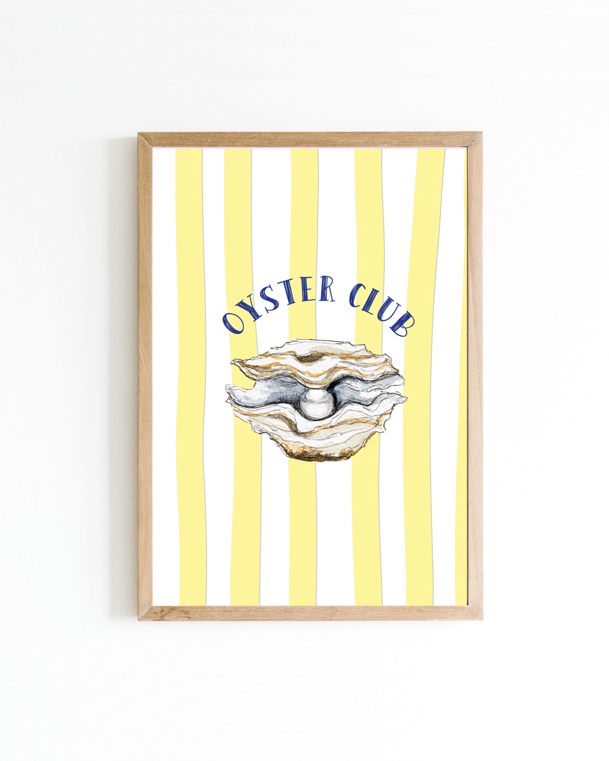 Poster Oyster party