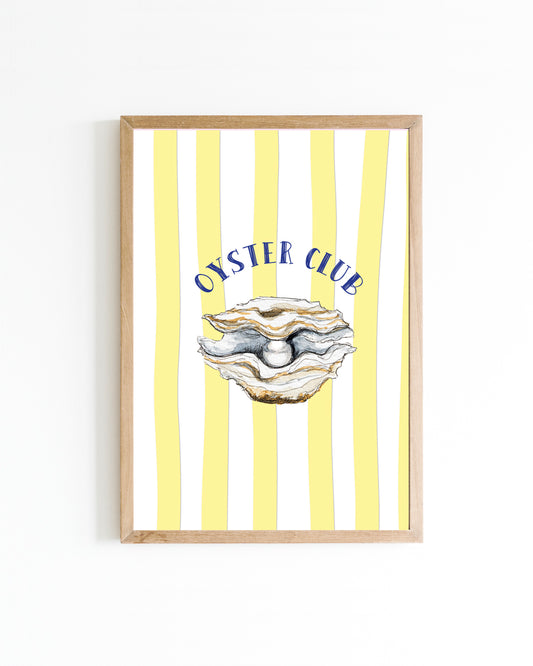 Poster Oyster party