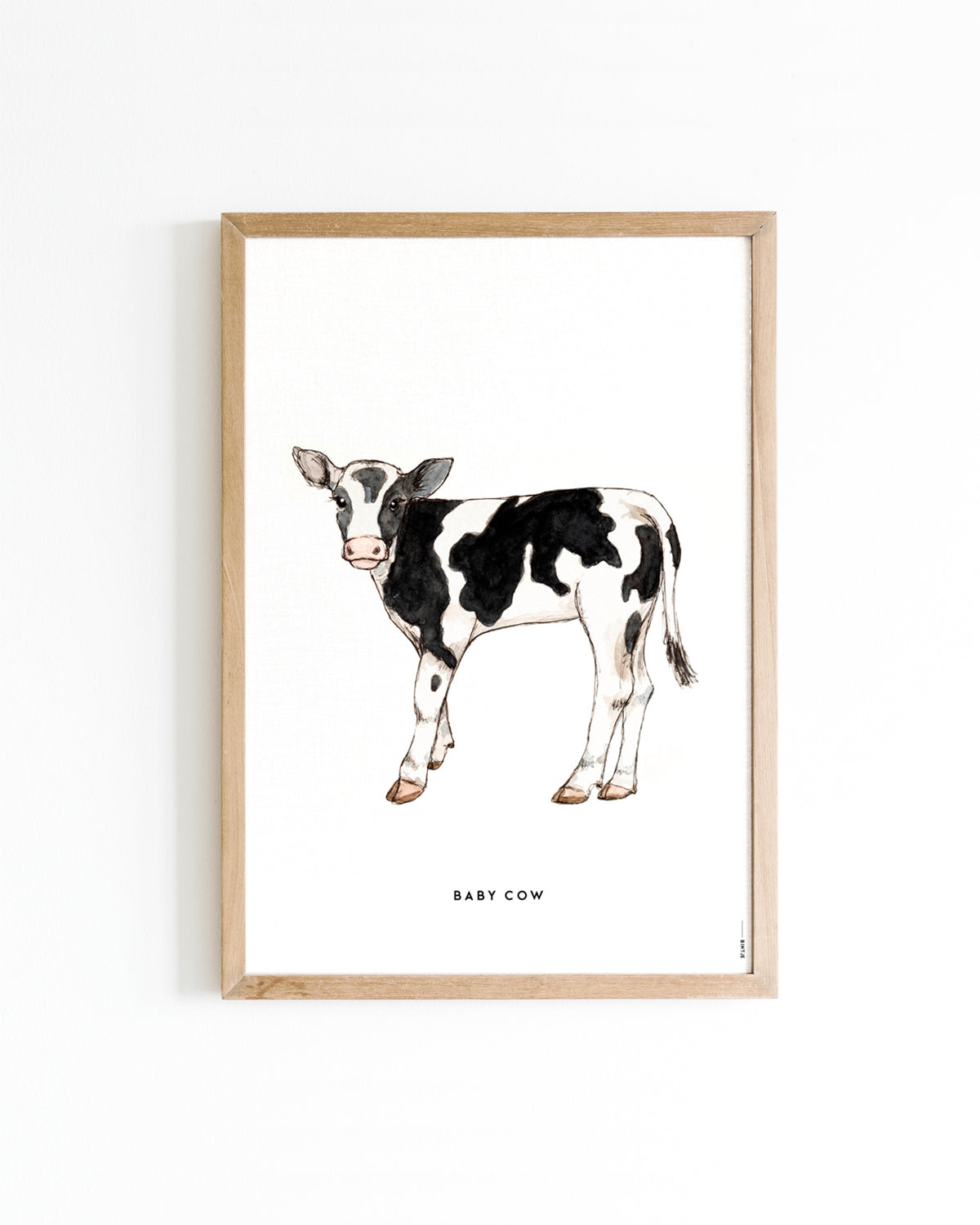 Poster Baby Kalfje A4